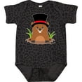 thumbnail image 3 of Inktastic Groundhog Day with Groundhog in Top Hat Boys or Girls Baby Bodysuit, 3 of 5