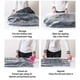 thumbnail image 4 of Fiudx Bolsas de Almacenamiento Al Vacío, Diseño Colgante para Comprimir Ropa, Material Pet+Pe Duradero, Espacio Adicional para Ropa de Invierno, Organización de Armarios y Maletas, Transparentes y Fá, 4 of 5