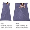 thumbnail image 4 of Doublure de Sac de Couchage Voyage Camping Drap Léger Sac de Couchage, 4 of 5