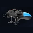 thumbnail image 3 of Manette de Jeu Sans Fil Bluetooth Joystick Contrôleur G9 Poignée Unique Compatible pour Console Switch Blanc Rouge Bleu, 3 of 5
