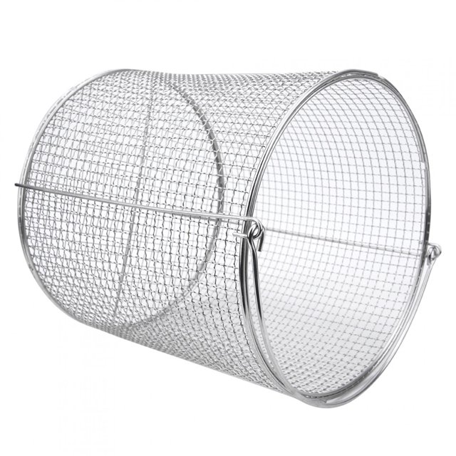 Instrument Tray, Small With Handle Stainless Steel Beautiful Appearance Easy Clean Instrument Basket, Outdoor For School