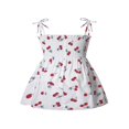thumbnail image 2 of CHUANK Robe d'Été à Bretelles à Fleurs pour Tout-Petits, Enfants, Bébés Filles, 2 of 5