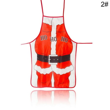 

UDIYO Adult Santa Claus Christmas Party Decor Home Kitchen Cooking Cleaning Apron