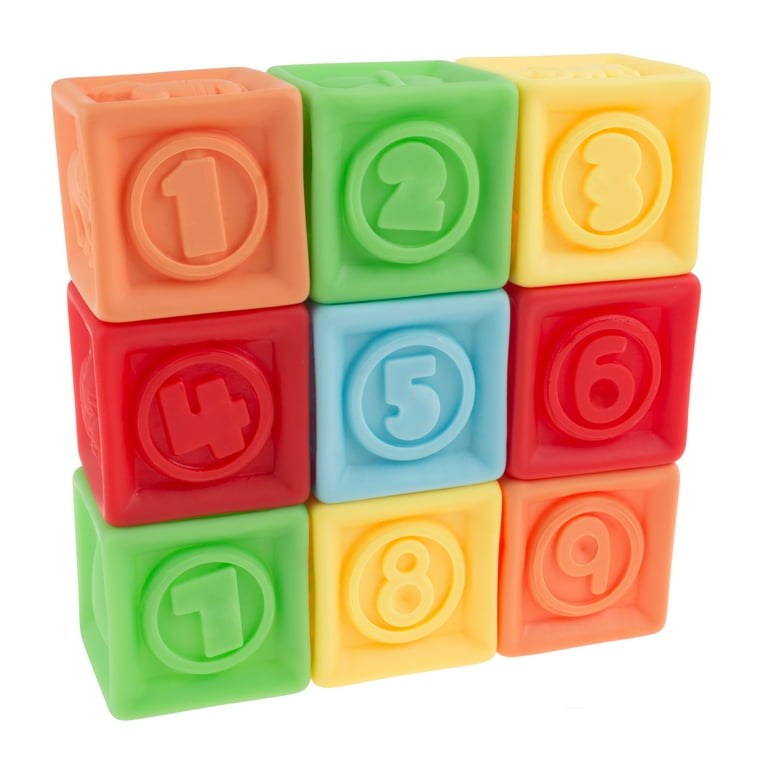 Natural Rubber Blocks - Ecopiggy - Natural Toys - RubbeeBlocks