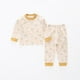 thumbnail image 5 of 1-6Y Baby Clothes Unisex Homewear Sets Boy Infant Pajamas Cartoon Print Long Sleeved Top and Pants 2Pcs Girls Toddler Long Johns, 5 of 6