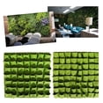 thumbnail image 3 of DYNWAVECA Bag Planter Pockets Planting Vertical Plant Bags Bag Planters - Green, 49 Pockets, 3 of 10