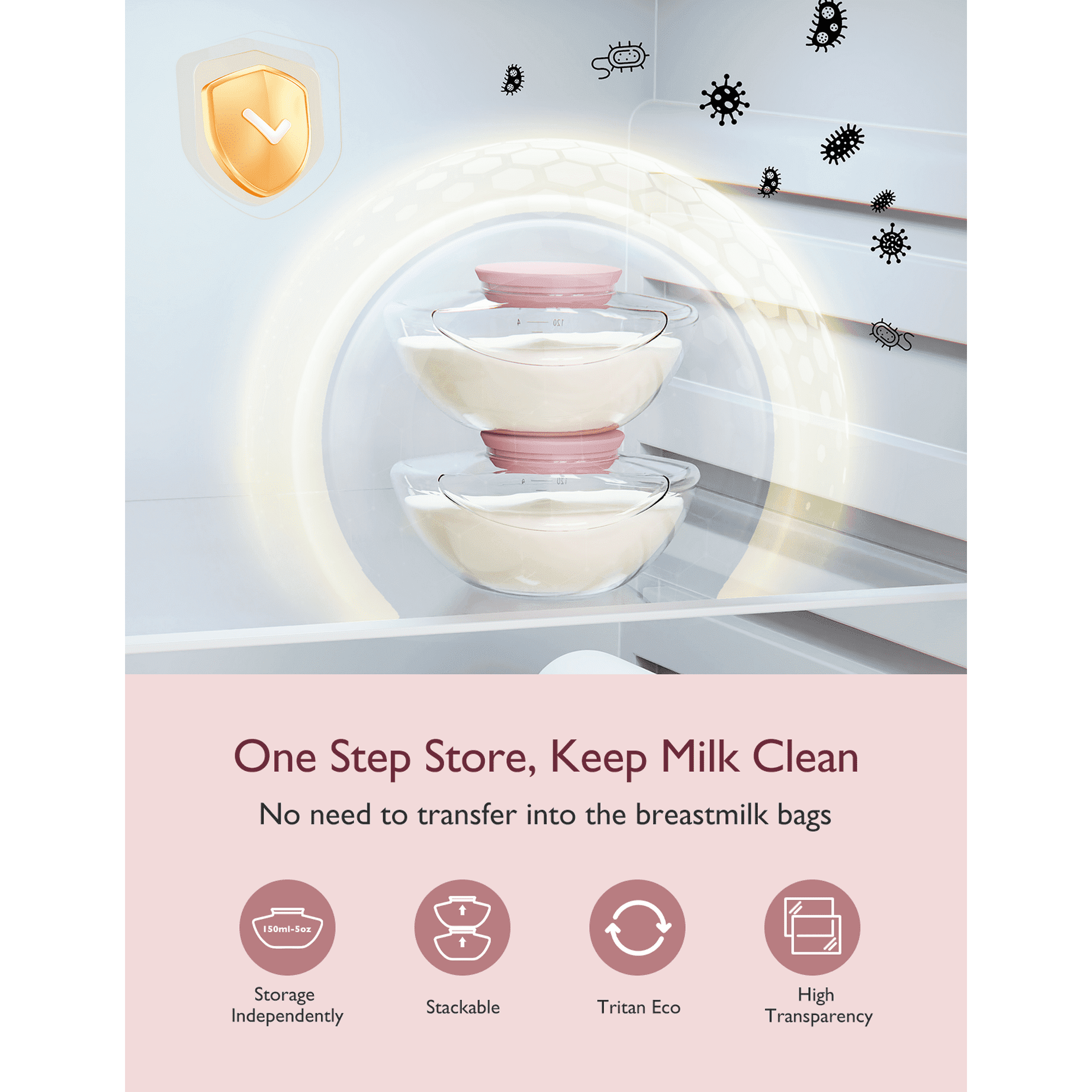 Momcozy Breast Pump Hands Free Upgraded Mobile Flow, M9 App Discreet Control Personalized Multi-Modes & 15 Levels, 1 Pack