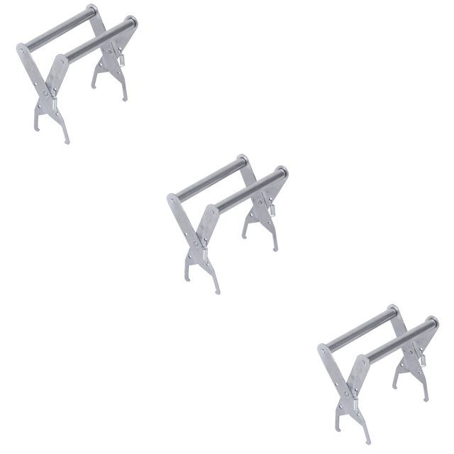 Soporte para colmena, elevador, herramientas de apicultura, marco de captura, abrazadera de colmena, agarre de metal, 3 unidades
