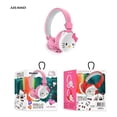 thumbnail image 4 of Hello Kitty-auriculares inalámbricos con Bluetooth para mujer, audífonos estéreo con sonido envolvente, para jugadores, estudiantes, 4 of 4
