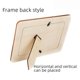 thumbnail image 3 of Marco de fotos hecho a mano DIY, arcilla blanca embrionaria, material de actividad para padres e hijos, base de madera creativa de 5 a 10 pulgadas, 3 of 5