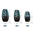 thumbnail image 2 of Yeacher Ceramic Reverse-Flow Incense Burner with 120 Cones Creative Incense Holder Set for Home Office, 2 of 8