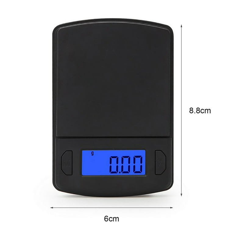 Ludlz Food Scale Digital Weight Grams and oz, Kitchen Scale for Cooking  Baking, Precise Graduation, LCD Precision Measure Tool Kitchen Electronic  Pocket Jewelry Weighing Scale 