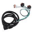 thumbnail image 1 of Tail Light Wire Harness Rear Tail Light Lamp Wiring 1500 2500 3500 HD 2003-2007 ABS Material Improved Visibility and Safety Easy Installation Process, 1 of 7