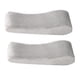 thumbnail image 1 of 2 cojines de espuma viscoelástica para reposabrazos, para oficina, hogar, silla, soporte para codos Gris, 1 of 9