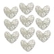 thumbnail image 2 of 10 bolas de mimbre con forma de corazón para decorar jarrones y adornos navideños. Blanco, 2 of 9