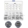 thumbnail image 4 of Épingles en Acier Inoxydable 15 Types 150 Pcs Épingles de Coton Fendu pour Industrie de la Machinerie pour Meubles, 4 of 8