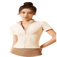 thumbnail image 2 of LYMAYTER Women Sports Jacket Lightweight Full Zip Active Track Jacket Short Sleeve Slim Fit Top S-2XL, 2 of 8