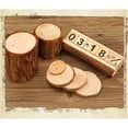 thumbnail image 6 of Gymnture DIY Wooden Calendar Decor Creative Desktop Manual Calendar Chic DIY Table Perpetual Calendar Decoration Vintage Date Display Adornment for Home Office Classroom (Large Size), 6 of 10