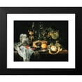 thumbnail image 2 of Jan Davidsz de Heem 18x14 Black Modern Framed Museum Art Print Titled - Sumptuous Still Life with Fruits, Pie and Goblets (1651), 2 of 5