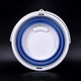 thumbnail image 2 of JShteea Cubo Plegable Cubo Plástico Plegable Cubo para Lavado Coches (azul 3L), 2 of 6