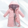 thumbnail image 5 of SGMVNU Winter Coats for Kids Kids Winter Snow Coat For Girl Clothes Jacket Padded Outfit Child Outwear Coats for 5-6 Years Kid, az1222_2-Pink, 5 of 9