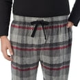 thumbnail image 3 of Big & Tall Cuddl Duds® Fleece Pajama Pant, Men's, Size: 2XB, Optical, 3 of 4