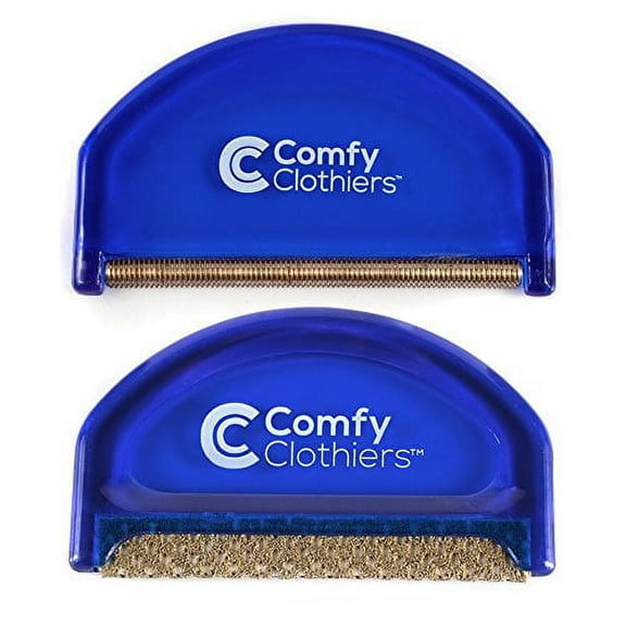 Comfy Clothiers Sweater Shaver & Cashmere Comb Combo Pack - Fabric Shaver Removes Pills, Fuzz and Lint from Garments