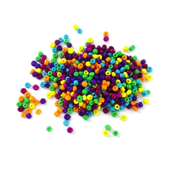 12 Packs: 500 ct. (6,000 total) Bright Seed Beads by Creatology