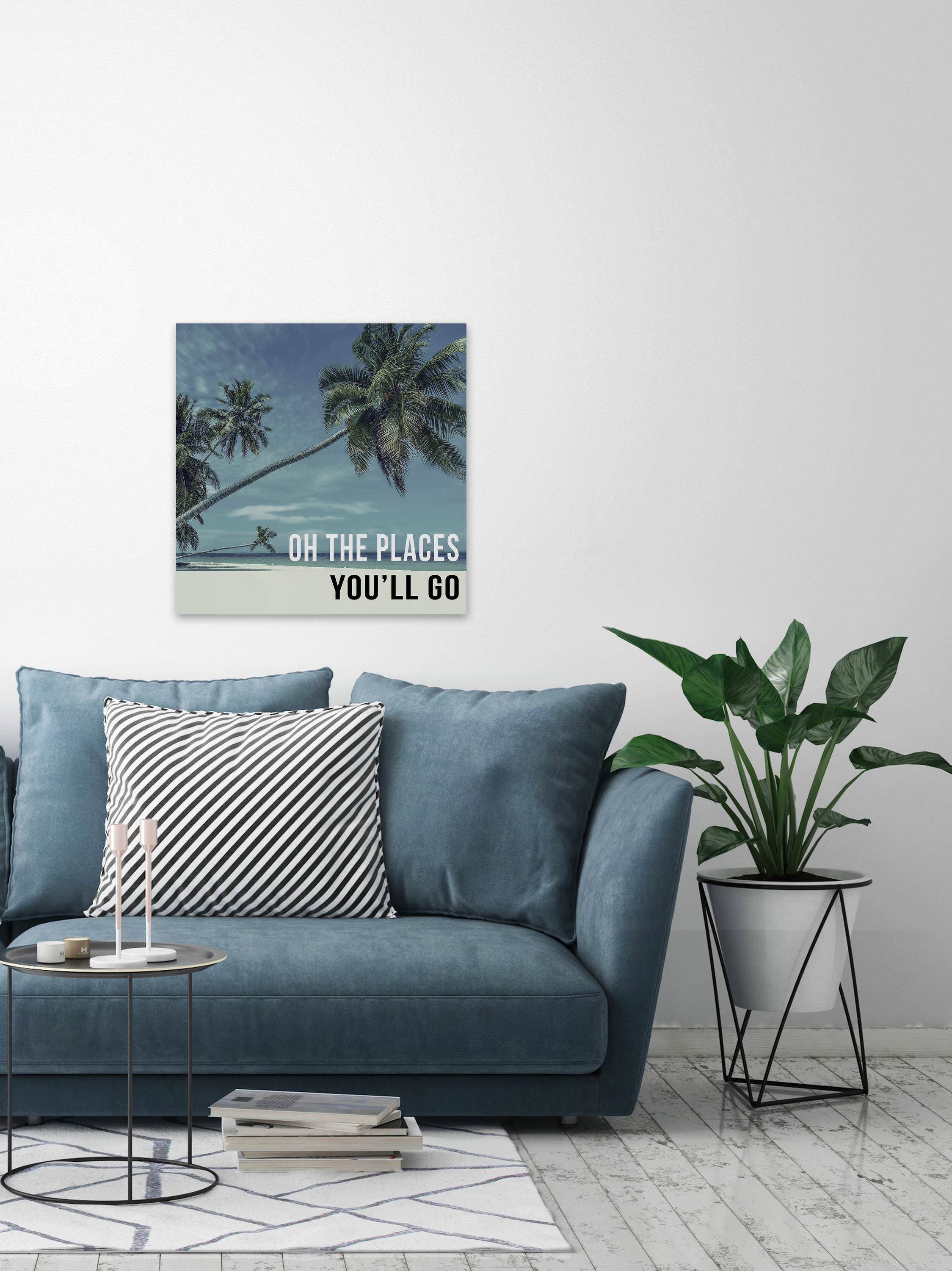 Oh the Places You'll Go Painting Print on Wrapped Canvas