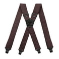 thumbnail image 1 of Bretelles pour Hommes, Bretelles Élastiques Réglables avec Clips Métalliques Solides, Sangles de Mode de 3,8 cm de Large pour Robe, Tenue de Boîte de Nuit, Usage Quotidien, 1 of 1