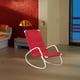 thumbnail image 1 of Silla para casa de muñecas 1:6, Mini silla, regalos de cumpleaños realistas para niños y niñas, sillón de juego de simulación, modelo de muñeca, sofá Rojo, 1 of 10
