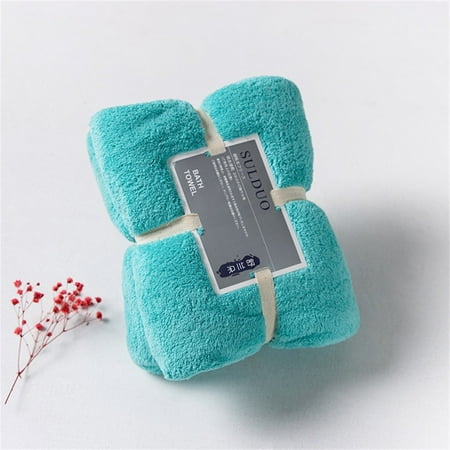 

2PC Kitchen 36 x 80 cm Soft Large Towel Bath Towel Ideal For Everyday Use Table Cleaning Supplies