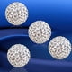 thumbnail image 4 of Tapones de válvula de neumático con diseño de diamante | Diamantes brillantes y plástico ABS | Ajuste universal para autos, camionetas, SUV y bicicletas | Juego de 4 | Azul, blanco, rojo y rosa, 4 of 7
