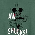 thumbnail image 3 of Disney - Mickey & Friends - Aw Shucks - Mickey Solo - Women's Lightweight French Terry Long Sleeve Shirt, 3 of 5