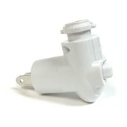 National Artcraft White Night Light Base with 360 Rotating Plug and Extra Deep Body Design for Creating Your Own Night Light