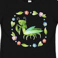 thumbnail image 4 of Inktastic Praying Mantis with Flowers and Leaves Boys or Girls Toddler T-Shirt, 4 of 5