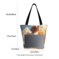 thumbnail image 3 of Disketp Rainbow English Cocker Spaniel Bolsa de Hombro Casual para Mujer, Bolso Cruzado para Compras, Viajes y Uso Diario, 3 of 6