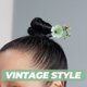 thumbnail image 5 of Estilo chino ágata pelo palillo de pelo bollo de pelo tassel pelo palillo decoración, 5 of 6