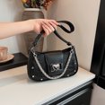 thumbnail image 3 of Bolso nuevo para mujer Love Square Premium Edición coreana Textura Bolso de hombro de mano para mujeres Nicho Chicas Crossbody Fiesta, 3 of 5