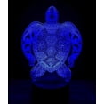 thumbnail image 3 of 3D Optical Illusion LED Night Light , Boy Girl Kids Baby Sleep Desk Lamp Touch Control 7 Color Change USB Powered for Home Decorations or Holiday Gift, 3 of 4