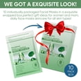 thumbnail image 3 of Mascarilla facial IREV Centella Asiatica Calming con aloe, paquete de 10, 3 of 9