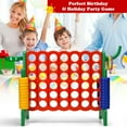thumbnail image 3 of Gymax 2.5Ft 4-to-Score Giant Game Set Basketball Hoop Ring Game Indoor Outdoor, 3 of 10