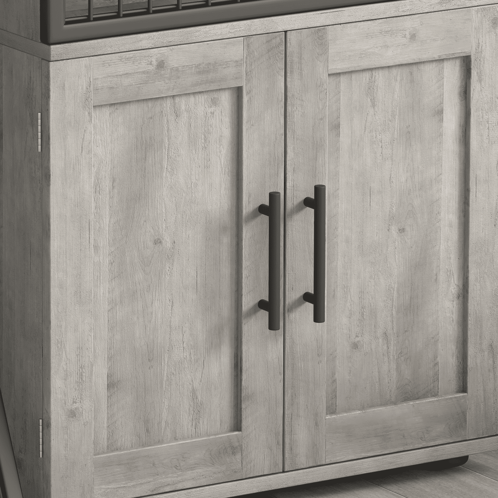 Cat Litter Box Enclosure Furniture - Hidden Litter Box Cabinet with Top Platform