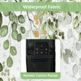 thumbnail image 4 of Outdoor TV Cover 70 to 75 Inches, Green Eucalyptus Leaves Abstract Branch Farmhouse Retro Leaf Waterproof TV Cover with Remote Control Pocket, Flat Screen TV Cover Protector for Outside TV, 4 of 6