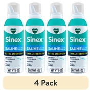 (4 pack) Vicks Sinex Extra Strength Nasal Spray, Nasal Decongestant for Sinus Relief, 5 oz