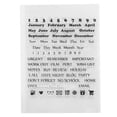 thumbnail image 1 of Timbre Transparent DIY Motifs Assortis Transparent Timbre en Silicone Timbre Décoratif, 1 of 4