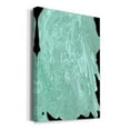thumbnail image 2 of Teal Cascade II Premium Gallery Wrapped Canvas - Ready to Hang, 2 of 9