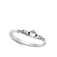 thumbnail image 4 of Claddagh Love Heart Celtic Knot Promise Sterling Silver Ring 925 Jewelry Female Male Unisex Size 8, 4 of 4