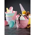 thumbnail image 2 of 1/2/4set Ice Cream Bowl And Spoon Set, Reusable Ice Cream Cup, Random Set Of Ice Cream Birthday Party Decoration, 2 of 10