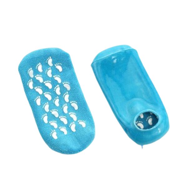 Sonducket Calcetines Unisex para pies, 2 piezas, cuidado de la salud, pies cómodos, aceite esencial, exfoliante, cubierta de piel agrietada seca, Medias Azul Sonducket AP012914-02
